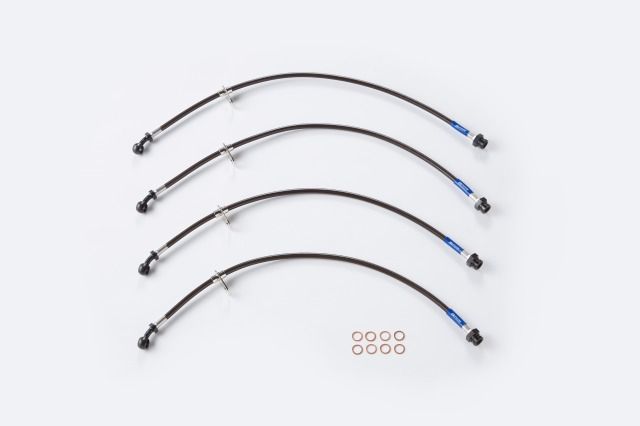 Spoon Sports Braided Brake Hose Set Honda Civic EK4 96-00