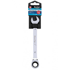 Blue Spot Tools 14mm Ratchet Spanner Fixed Head - 05108