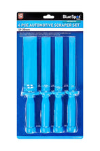 Load image into Gallery viewer, Blue Spot Tools 4 Piece Automotive Plastic Scraper Set 19-38mm - 07997