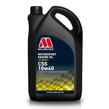 Load image into Gallery viewer, Millers Oils Motorsport CSS 10w-40 Semi Synthetic Engine Oil - 5L