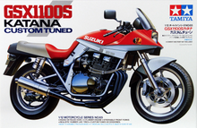 Load image into Gallery viewer, Tamiya 1/12 GSX1100S Katana Custom Tuned (Ltd Edition) Kit 14065