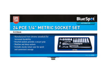 Load image into Gallery viewer, Blue Spot Tools 40piece 1/4" &amp; 3/8" Socket Set 4-13mm (5/32"-3/8") - 01535