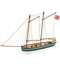 Load image into Gallery viewer, Captain's Longboat HMS Endeavour. 1:50 Wooden Model Ship Kit