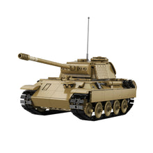 Load image into Gallery viewer, CaDA 1/35 RC Panther Tank RC Brick Construction Kit 907 Piece C61073W Ages 14+