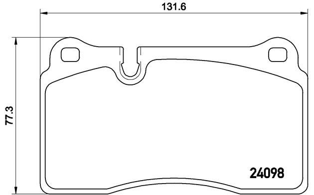 Brembo Brake Pad, P 85 110