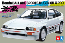 Load image into Gallery viewer, Tamiya 1:24 Scale Honda BS Mugen CR-X Pro Model Kit
