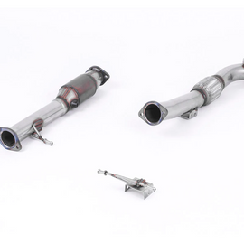Milltek Ford Focus Mk2 ST 225 2005-2010 Large Bore Downpipe and Hi-Flow Sports Cat Exhaust - SSXFD168-1
