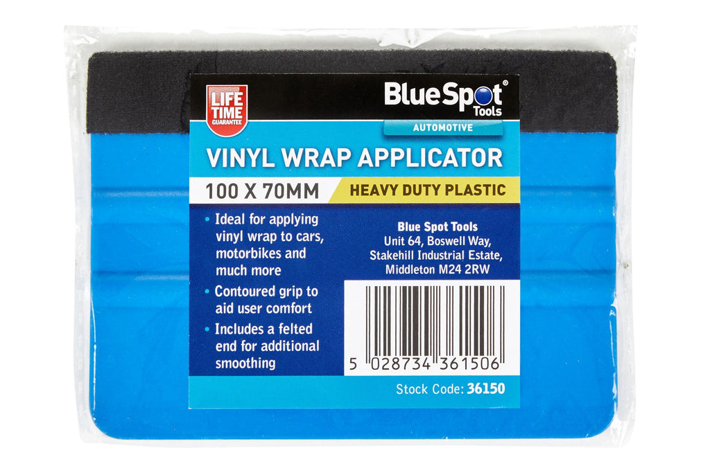 Blue Spot Tools Vinyl Wrap Applicator  100mm x 70mm - 36150