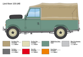 Italeri Land Rover 109 LWB Long Wheel Base Vehicle Model Kit 3665 Scale 1:24