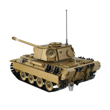 Load image into Gallery viewer, CaDA 1/35 RC Panther Tank RC Brick Construction Kit 907 Piece C61073W Ages 14+