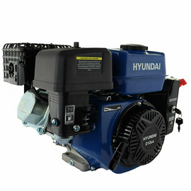 Hyundai 212cc 6.5hp 20mm Electric-Start Horizontal Straight Shaft Petrol Replacement Engine, 4-Stroke, OHV