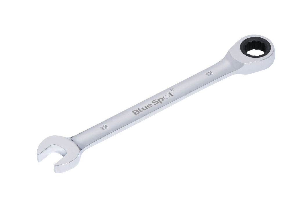 Blue Spot Tools 12mm Ratchet Spanner Fixed Head - 05103