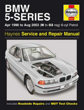 Load image into Gallery viewer, Haynes BMW 5 series Manual