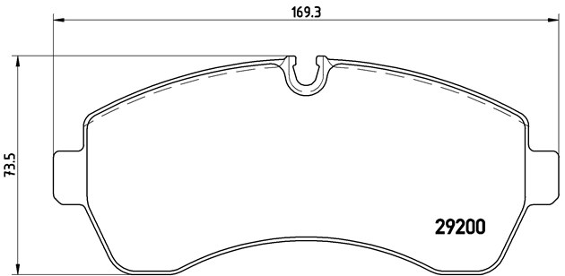Brembo Brake Pad, P 50 059