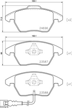 Load image into Gallery viewer, Brembo Brake Pad, P 85 146