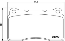 Load image into Gallery viewer, Brembo Brake Pad, P 54 040