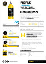 Load image into Gallery viewer, Farecla Profile 700 Finish Light Cut Polish and Swirl Remover