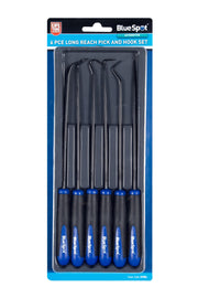 Blue Spot Tools 6pc Long Reach Pick & Hook Set - 07926