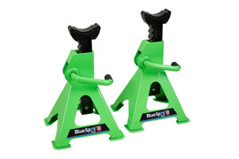 Blue Spot Tools 3T Pair Ratchet Jack Stands 3000kg - 07993