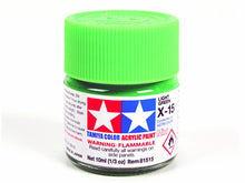 Load image into Gallery viewer, Tamiya X-15 Light Green Mini Acrylic Paint - 10ml