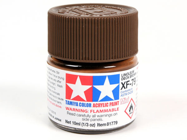Tamiya Acrylic Mini XF-79 Lino Deck Brown - 10ml