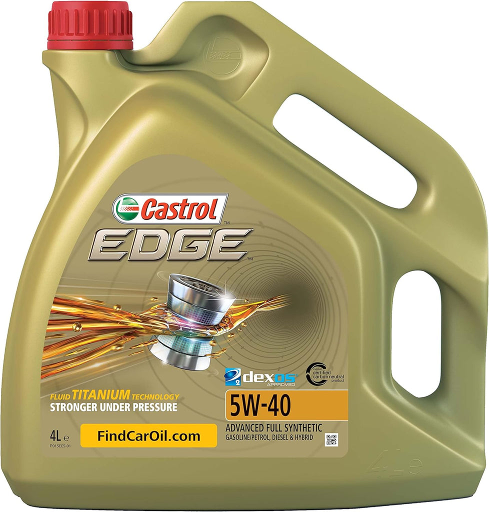 Castrol EDGE 5W-40 Titanium Engine Oil 4L