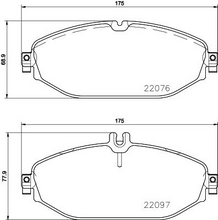 Load image into Gallery viewer, Brembo Brake Pad, P 50 124