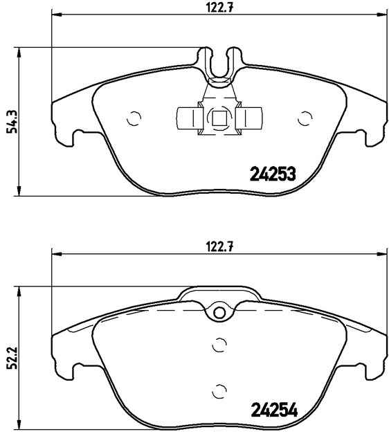 Brembo Brake Pad, P 50 068