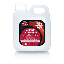 Load image into Gallery viewer, Millers Oils Alpine Antifreeze Extend Red Concentrate 1L