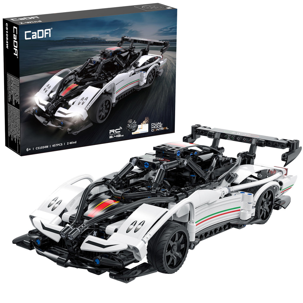 CaDa Z-Wind Super Car RC Brick Model Kit 457pcs - C51054W