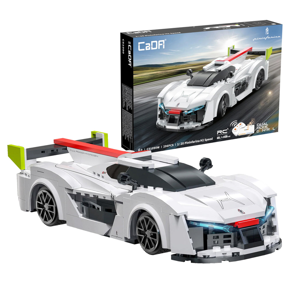CaDA Pininfarina H2 Speed 1:20 RC Brick Mode 296pcs - C51090W