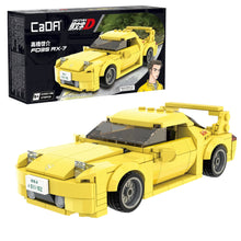Load image into Gallery viewer, CaDa Initial D Mazda RX-7 FD3S 1:24 Brick Model Kit 278pcs - C55013W