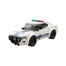 Load image into Gallery viewer, CaDa Midnight Pursuit Police Car Brick Model 156pcs - C55063W