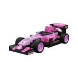 CaDa Pink Circuit Racing ar Brick Model 123pcs - C55067W
