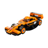 CaDa Mini Orange Circuit Racing Car Brick Model 70pcs - C55103W
