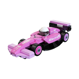 CaDa Mini Pink Circuit Racing Car Brick Model 70pcs - C55104W
