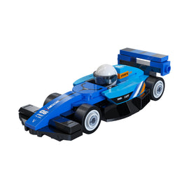 CaDa Mini Blue Circuit Racing Car Brick Model 70pcs - C55106W