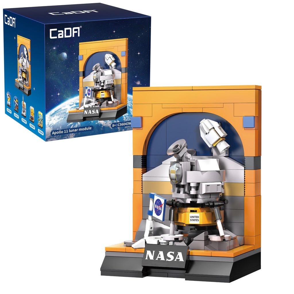 CaDa NASA Apollo 11 Lunar Module 206pcs Brick Model Kit - C56043W