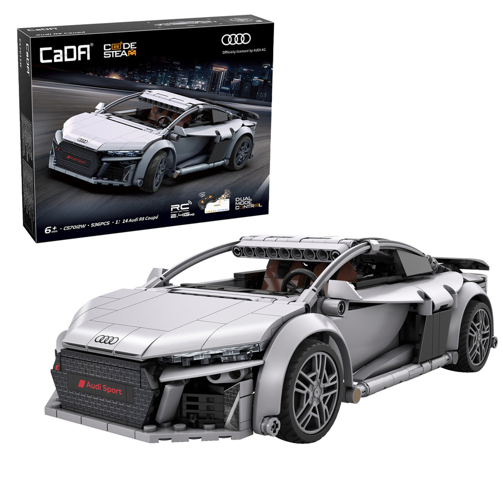 CaDa 1:14 Audi R8 Coupe Building Brick Kit 536pcs - C57015W