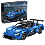CaDa Maserati GT2 Race Car 1:14 RC Brick Model Kit 549pcs - C57013W