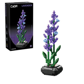 CaDa Lavender Building Block Kit 205pcs - C59027W