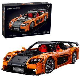 CaDA Mazda RX-7 1:8 Brick Model Car Age 14+ 3305pcs - C61502W
