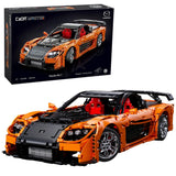 CaDA Mazda RX-7 1:8 Brick Model Car Age 14+ 3305pcs - C61502W