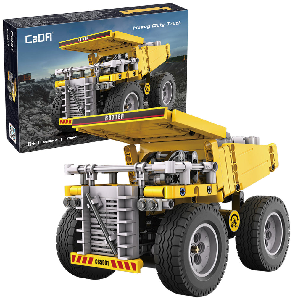 CaDa Heavy Duty Haul Truck 372pcs Brick Model Kit - C65001W