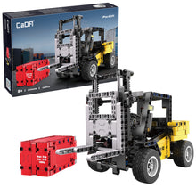 Load image into Gallery viewer, CaDa Forklift Brick Model Kit 388pcs - C65002W