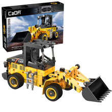 Load image into Gallery viewer, CaDa Mini Engineering Wheel Loader 403pcs Brick Model Kit - C65023W