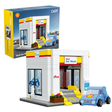 Load image into Gallery viewer, CaDa Building Bricks Shell Car Wash 294pcs Model Kit - C66030W