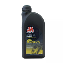 Load image into Gallery viewer, Millers Oils Motorsport CRX 75w-80 NT+ Fully Synthetic Gear Oil 1L