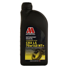 Load image into Gallery viewer, Millers Oils Motorsport CRX LS 75w-140 NT+ Fully Synth Gear Oil 1L