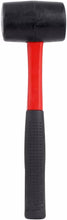 Load image into Gallery viewer, Dekton DT10220 16oz Fibreglass Rubber Mallet, Black/Red